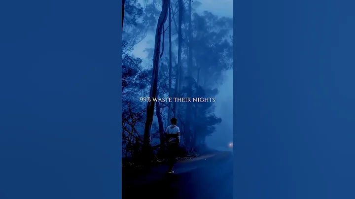 The 1% Secret 💡 | Why 99% Waste Their Nights ⏳ | Motivational Shorts #quotes #motivation #shorts