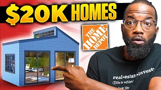 4 Homes You Can Buy at Home Depot for $25,000 or Less
