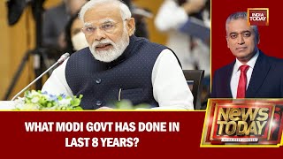BJP Lists Down The Success Of Modi Govt In 8 Years, Downplaying Growth Under Manmohan Singh