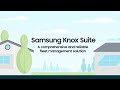 Knox for Transportation: Take your fleet management digital with Galaxy Tablets and Knox | Samsung