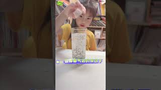 Dancing Mung Beans Experiment: Buoyancy Magic in Soda! | 蹦迪的绿豆雪碧浮力! #diyexperiments #scienceforkids