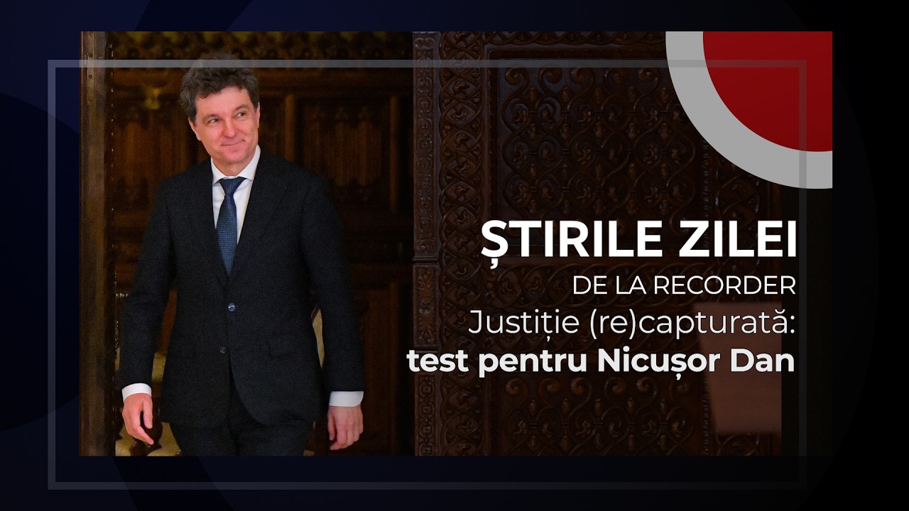 3 MARTIE 2026. Justiție (re)capturată: test pentru Nicușor Dan