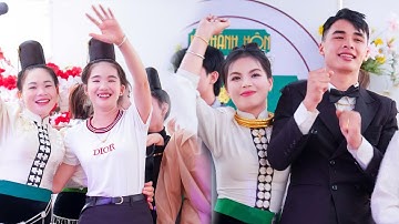 CHỊ EM NHẢY ĐÁM CƯỚI CĂNG QUÁ - ĐÁM CƯỚI NGƯỜI THÁI ĐEN TÂY BẮC - VĂN THÂN & HỒNG NHẪN