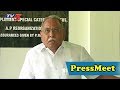 Cong. MP, K.V.P Ramachandra Rao press meet; flays Chandrababu