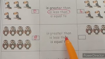 Comparing numbers Std 2 Term 1 Maths Unit 2 book page no. 20, 21 and 22