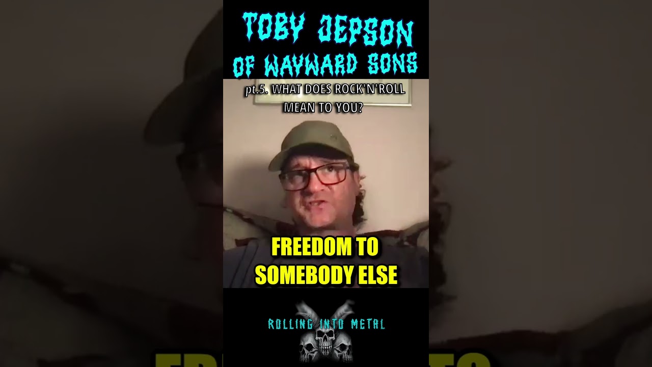 TOBY JEPSON pt.5 - WHAT DOES ROCK'N'ROLL MEAN TO YOU?  #shorts #metal #interview