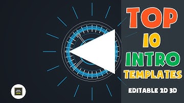 Top 10 Intro Templates Edit Text + Free Download 2019