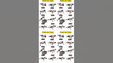 Different types of pushup style at home #types #pushup #athome
