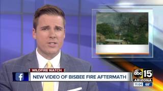 Six structures damaged after fire spreads throughout Bisbee