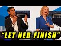 Rishi Sunak Loses It During Live TV Debate Against Liz Truss