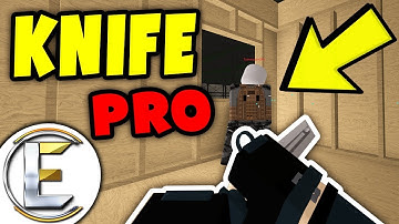KNIFE PRO | Phantom forces ROBLOX (Sneak up BEHIND ENEMY LINES!)
