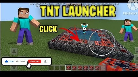 Easy TNT Player Launcher in Minecraft 1.21 || how to make a tnt player launcher in minecraft
