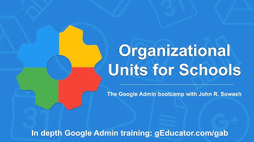 This is how you should set up your Google Workspace organizational units
