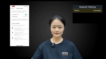 【Bluetooth tethering】MOTOEYE Helmet HUD E6/E6-SE video tutorial