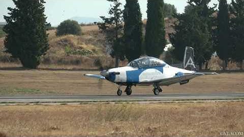 Athens Flying Week 2019 Hellenic Air Force T-6A Daedalus Demo Team