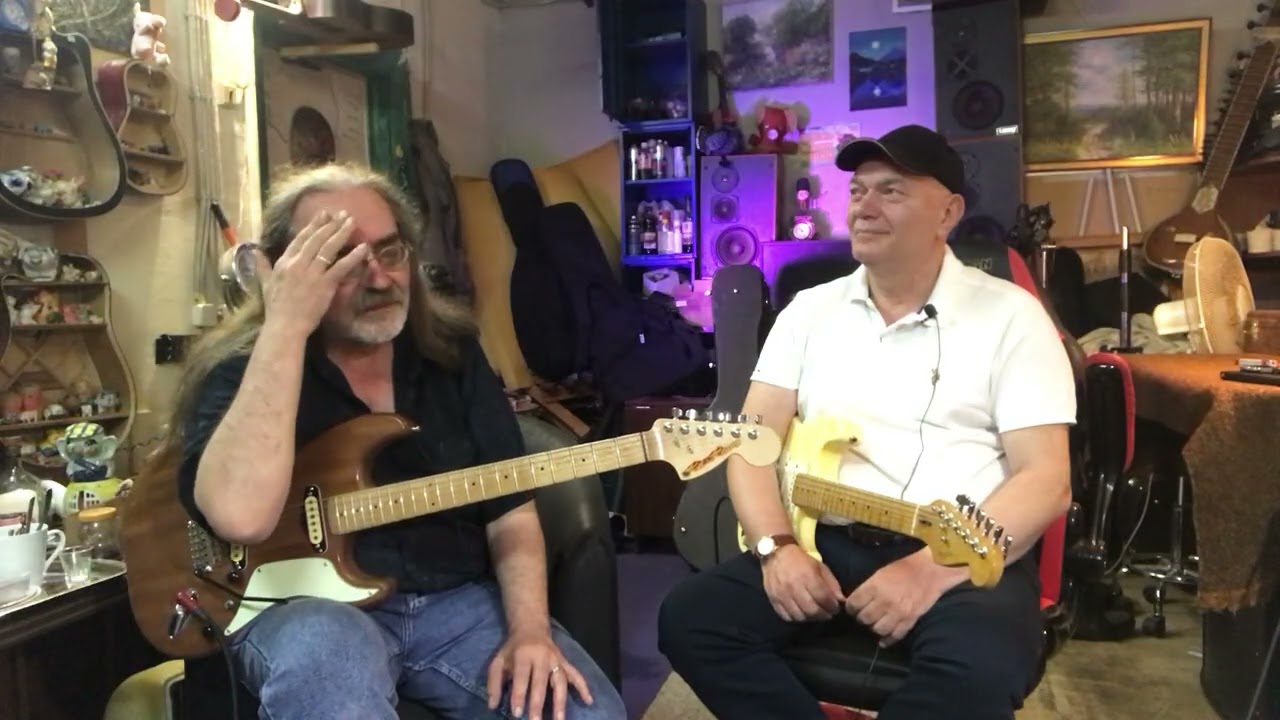 Встреча с Гией Дзагнидзе, Modern Blues Band. О гитарах,  музыке, жизни. 2-я серия