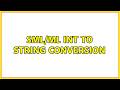 SML/ML Int to String conversion