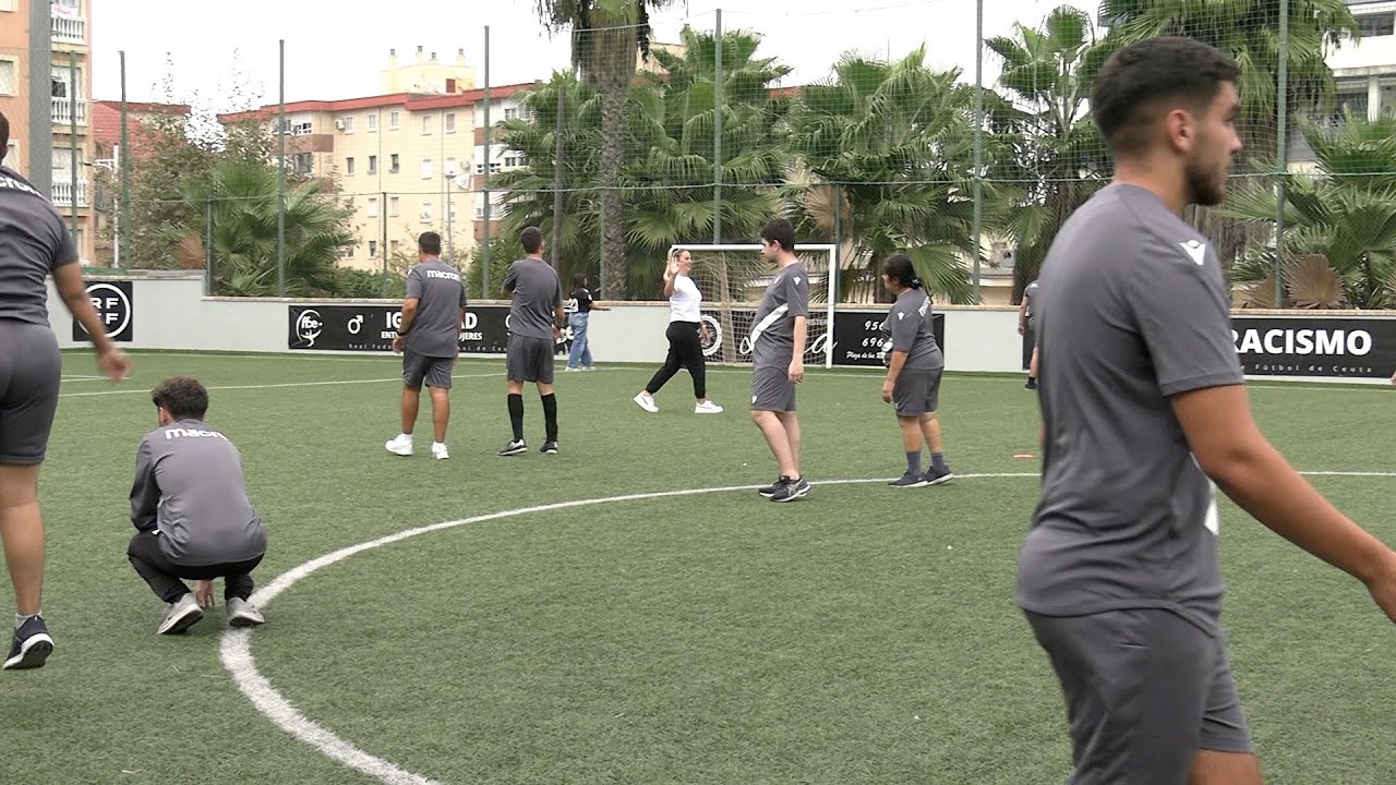 La AD Ceuta Genuine: ilusión y cariño entre sus futbolistas