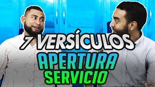 7 VERSÍCULOS BÍBLICOS PARA APERTURA DE SERVICIO