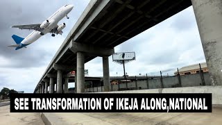 See The Amazing Transformation Of Ikeja Along And National Overhead bridge 