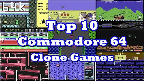 Top 10 Commodore 64 Clone Games