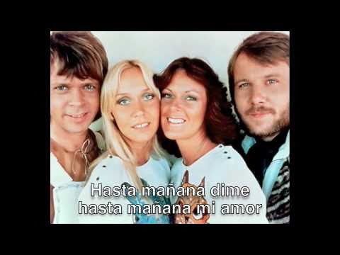 ABBA ¨HASTA MAÑANA¨ LYRICS - ESPAÑOL