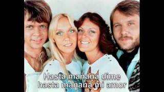 ABBA ¨HASTA MAÑANA¨ LYRICS - ESPAÑOL
