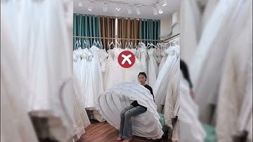 HƯỚNG DẪN CÁCH DI CHUYỂN CHO CÔ DÂU KHI MẶC TÙNG VÁY CƯỚI