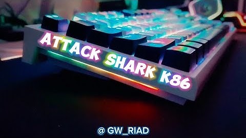 Attack Shark K86 Mechanical keyboard
