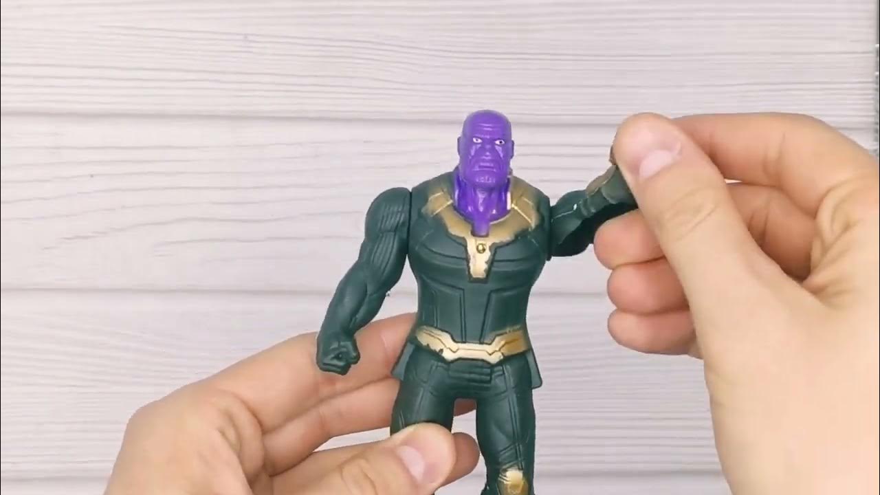🦹‍♂️ Пластикова фігурка "Танос" (з годинниками) 🦹‍♂️ - YouTube