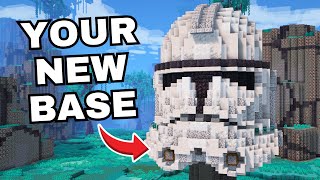 Clone Trooper Helmet Base | Minecraft Star Wars Tutorial