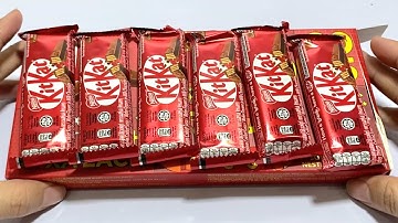 🇨🇭 Lots of Nestlé KitKat Chocolates ASMR Unboxing 🍫🔥| Satisfying & Relaxing