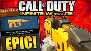 CRAZY EPIC GUN! TYPE-2 BUTCHER EPIC WEAPON INFINITE WARFARE! EPIC TYPE 2 BUTCHER GAMEPLAY COD IW!