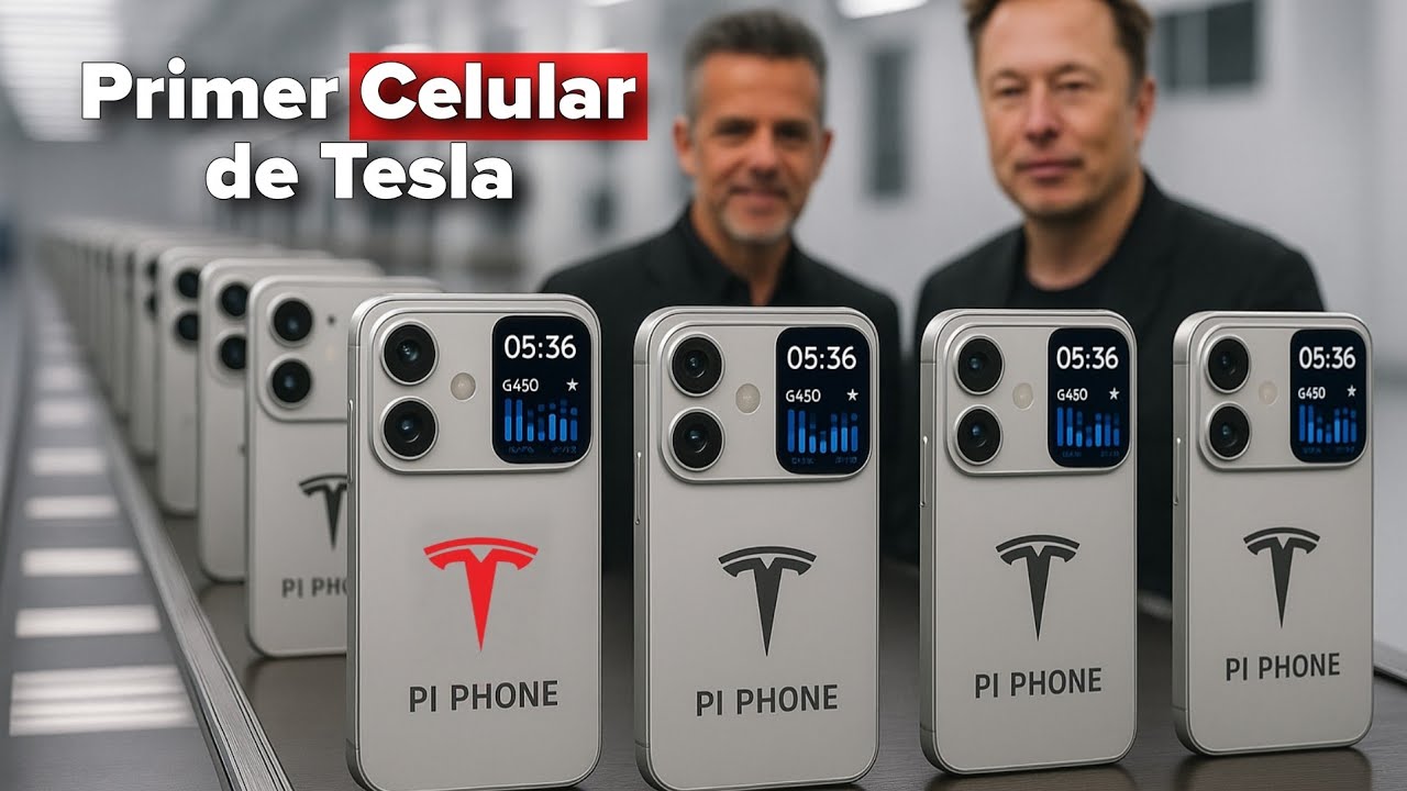 ¿ESTAMOS LISTOS para el Tesla Pi Phone 2026? El Primer Celular de Tesla ...