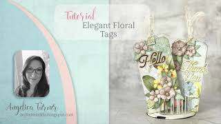 Elegant Floral Tags Tutorial