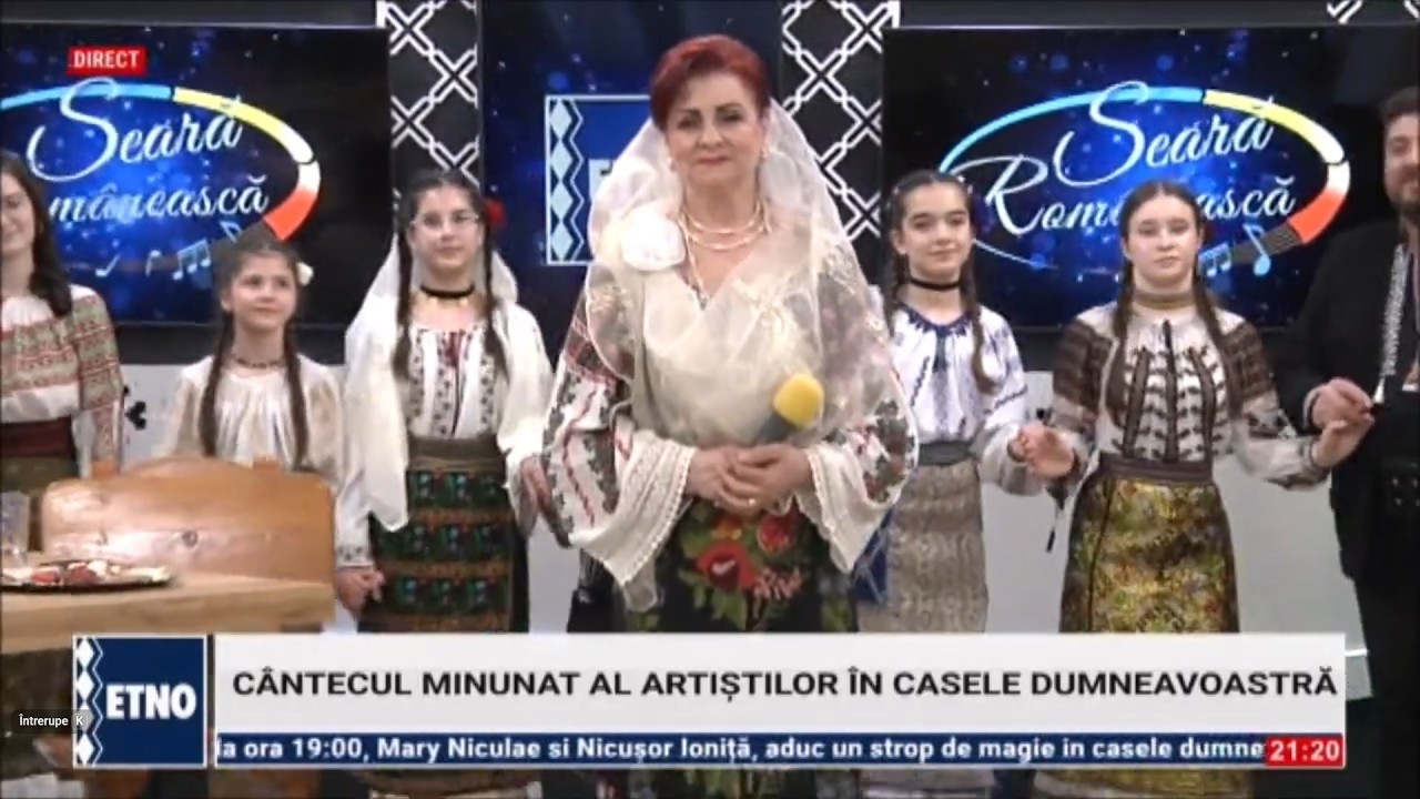 Camelia Conovici Vulpoiu - Mama, ti-ai dorit baiat (Seara romaneasca - ETNO TV - 16.02.2026)