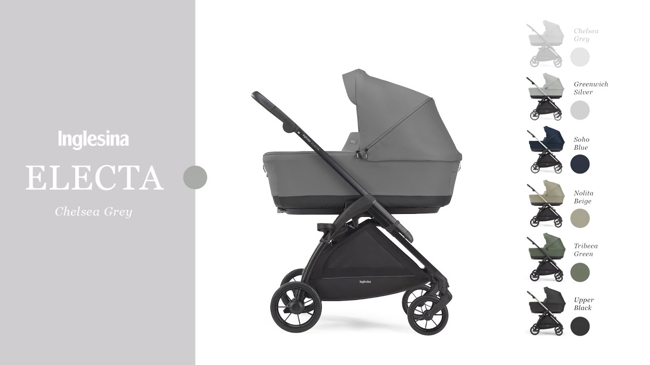 Inglesina Electa - ультралегкая коляска для малышей с рождения