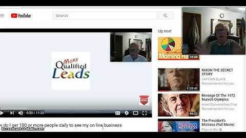 hOW DO I GET 100 OR MORE PEOPLE DAILY TO SEE MY ON LINE BUSINESS FOLLOW UP VIDEO