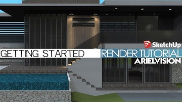 Sketchup Rendering - Getting started with Arielvision