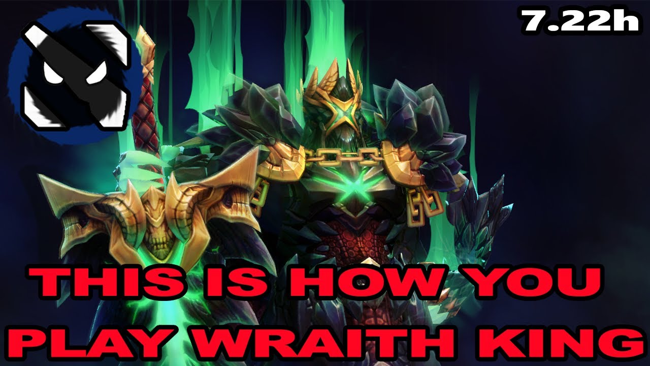 Beat them with Wraith King!!! | Full Game (Dota 2 7.22h)