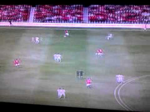 Wtf ... evra with the never ending slide tackle