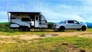First Off-Grid Trip โ Winnebago Micro Minnie FLX