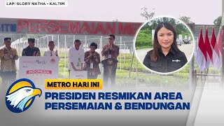 Presiden Jokowi Tinjau Pembangunan IKN