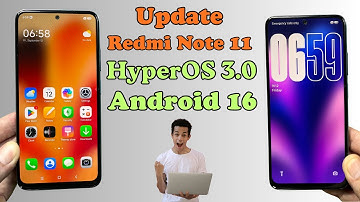 Install HyperOS 3.0 Android 16 ON Redmi Note 11🔥