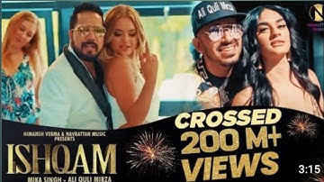 Ishqam I Official Video l Mika Singh Ft. Ali Quli  Mirza l Navrattan Music l Himansh Verma l 2023