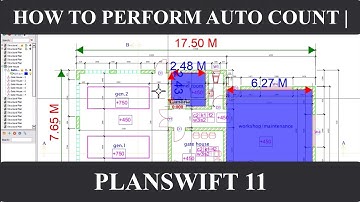 How To Perform Auto Count in PlanSwift ||Quantity Takeoff || Quantity Surveying