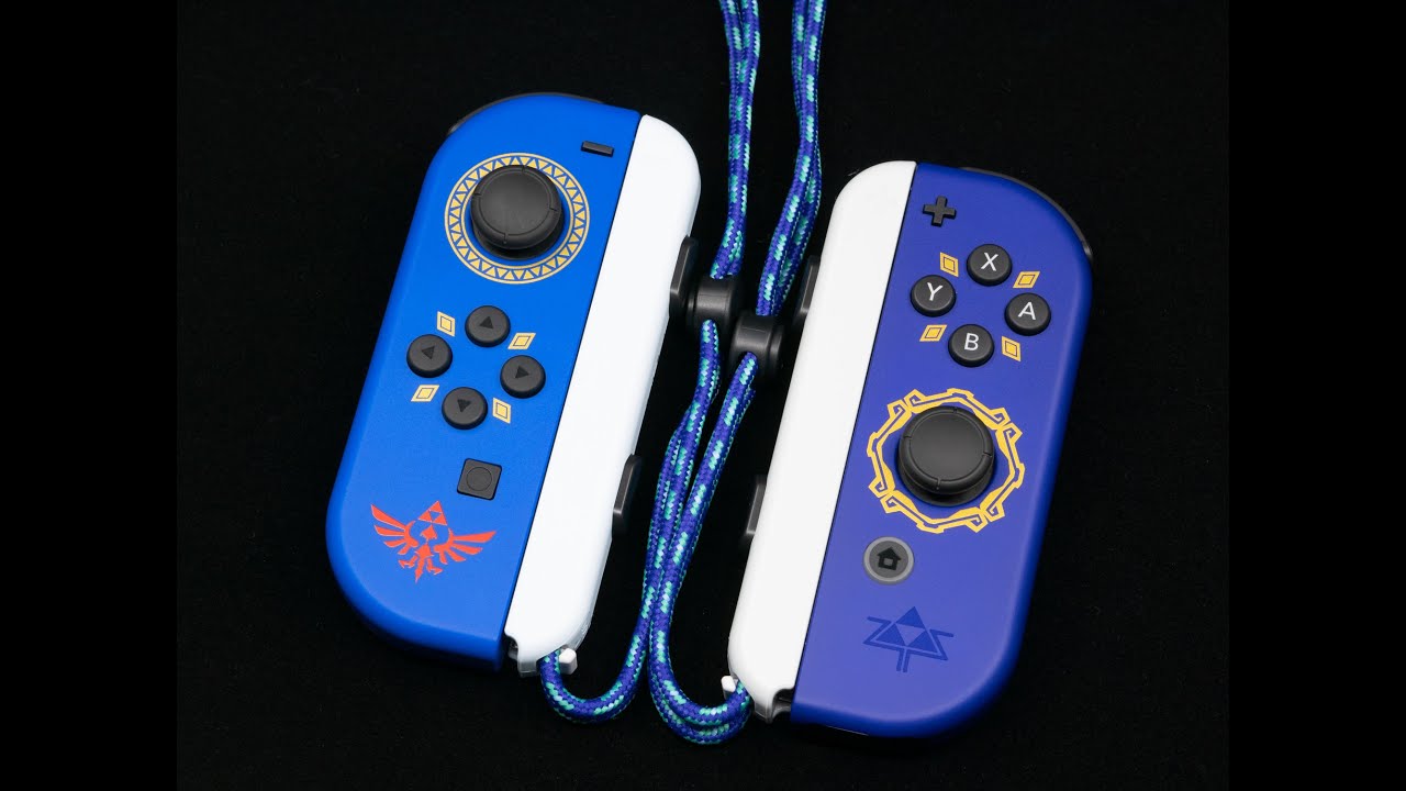 The Legend of Zelda: Skyward Sword Edition Joy-Con Unboxing