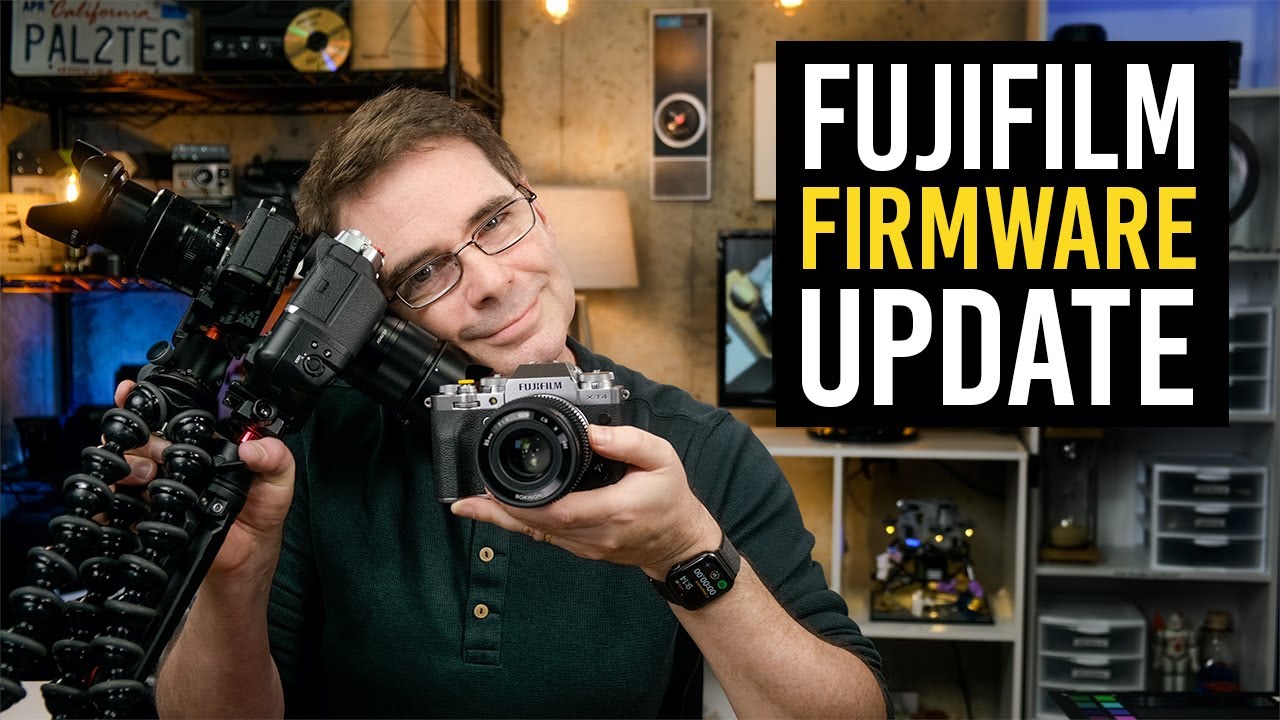 Fujifilm Camera Firmware Update - YouTube