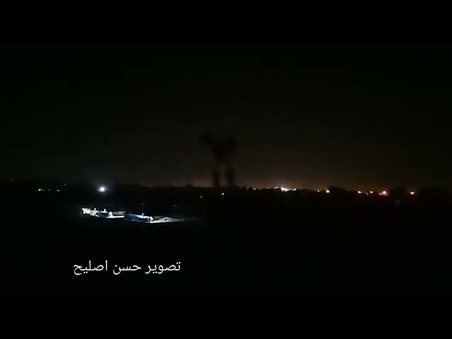 בתגובה לשיגור בלוני התבערה צה"ל תוקף כעת מטרות של ארגון חמאס בעיר חאן יונס שבדרום רצועת עזה