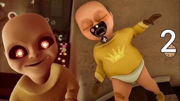 The Baby In Yellow Halloween Update - Horror Baby Game - Gameplay Walkthrough Part 2 (Night 2)